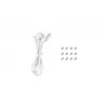 DeepCool FL12R WH ARGB 120mm korpuso ventiliatoriai, 3 vnt.