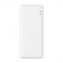 Baseus Airpow ličio polimerų išorinė baterija 10000 mAh 20 W Balta
