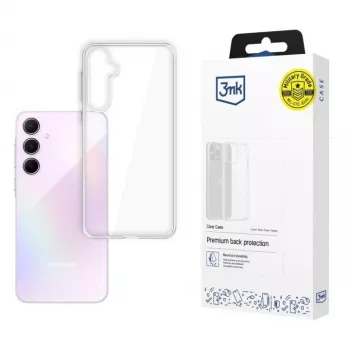 3MK Clear Case mobiliojo telefono dėklas 3MK Galaxy A55 5G plonas patvarus