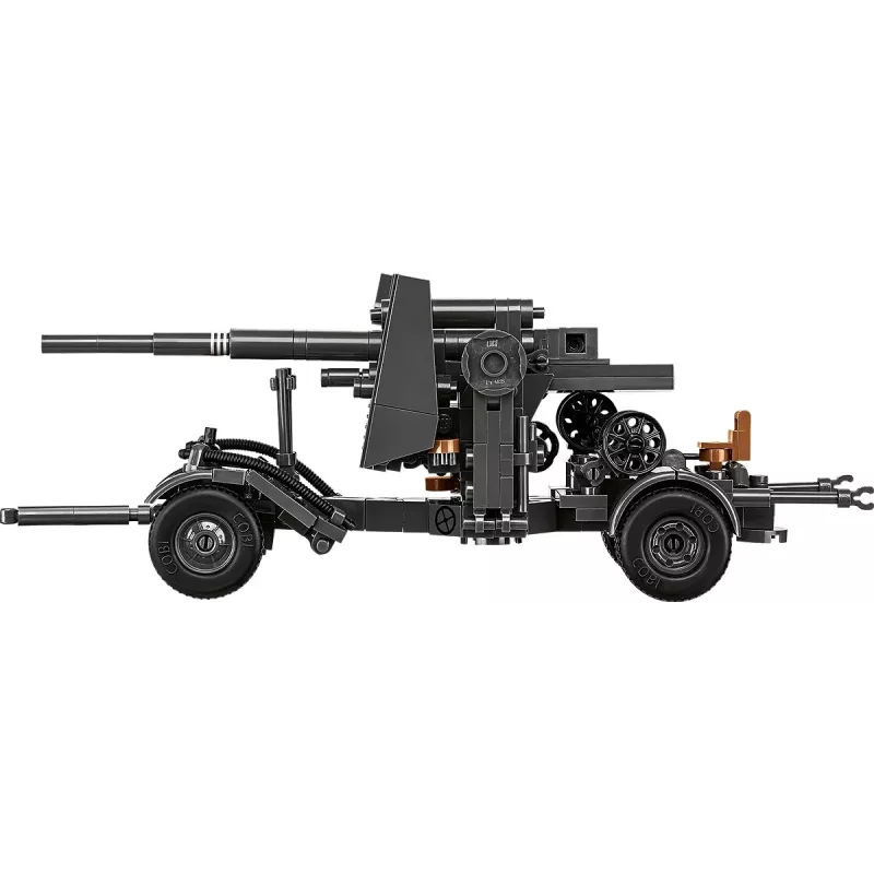 Konstruktorius Cobi Building Blocks 8.8 cm Flak su priekaba — 360 dalių