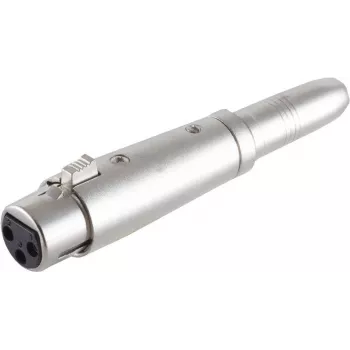 XLR į 6,3 mm stereo adapteris ShiverPeaks 55051 — subalansuotas XLR į 6,3 mm TRS adapteris