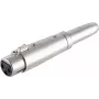 XLR į 6,3 mm stereo adapteris ShiverPeaks 55051 — subalansuotas XLR į 6,3 mm TRS adapteris