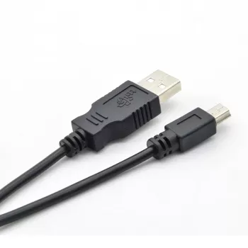 Laidas USB – Mini USB 1 m, juodas