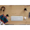 Logitech Signature MK650 for Business - klaviatūros ir pelės rinkinys - belaidis - 2,4 GHz, Bluetooth LE - QWERTZ - čekų - beveik baltas