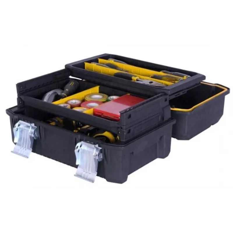 Stanley FMST1-71219 smulkių detalių / įrankių dėžė, juoda