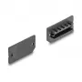 DeLOCK dulkių gaubtelis USB Type-E Key A arba Key B lizdui, 10 vnt., juodas