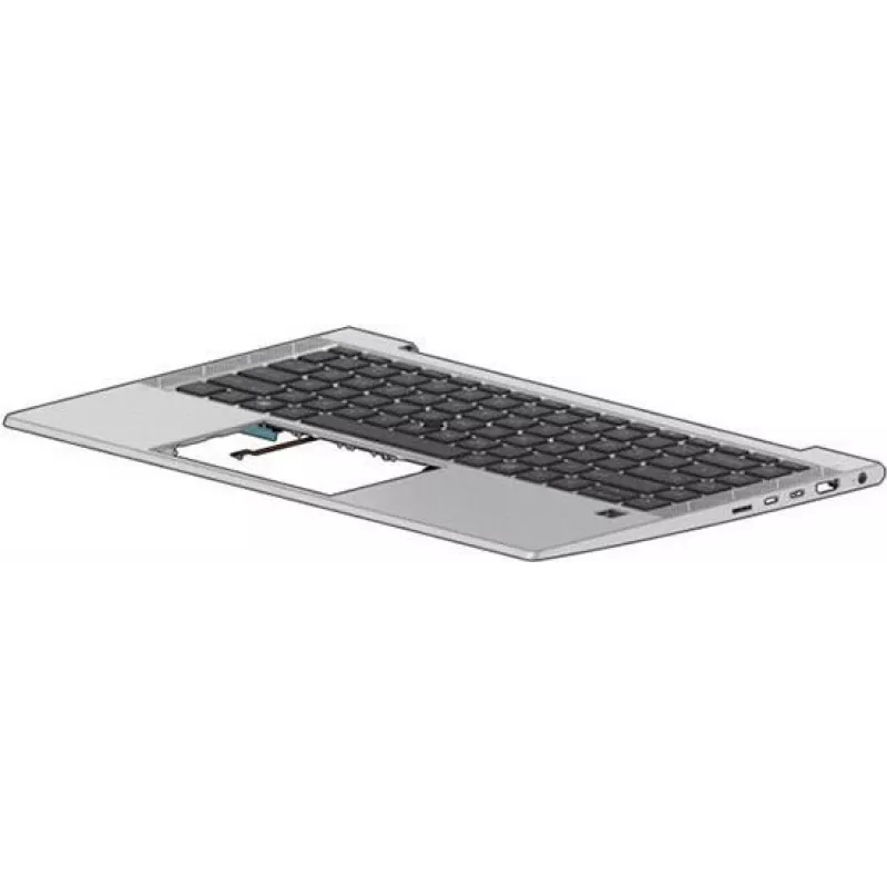 HP M07090-061 nešiojamojo kompiuterio atsarginė dalis Korpuso pagrindas + klaviatūra