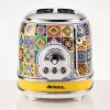 Ariete 155 Skrudintuvas Positano, 810W, 2 riekės, 6 skrudinimo lygiai, Trupinių padėklas, Atitirpinimo funkcija, Automatinis išstūmimas, Be spaustukų