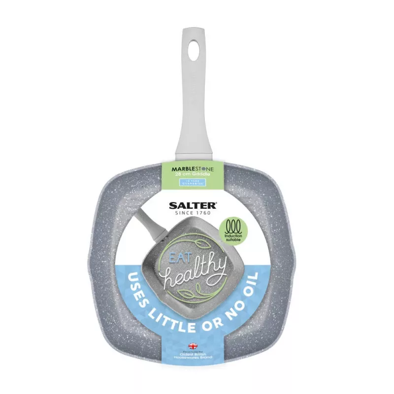Kepimo keptuvė Salter BW11611TE 28cm Marblestone nelimpanti