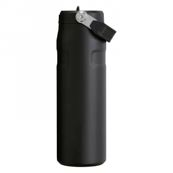 Stanley termosas IceFlow butelis su atlenkiamu šiaudeliu 700 ml juodas (10-11283-143)