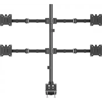 SpeaKa Professional SP-MM-541 4 krypčių monitoriaus stalinis laikiklis 43,2 cm 17 - 88,9 35 juoda (SP-13383188)