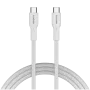 CANYON kabelis OnWire 60CL C-C 60W COLOR Pintas 1 m Baltas