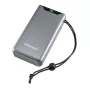 Išorinė baterija INTENSO 7332054 — 20000 mAh, PD 3.0 & QC 3.0, 20 W, USB-A + USB-C, pilka