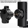 USAMS automobilinis telefono laikiklis 4,7–7 colių universalus telefono stovas automobilyje gravitacinis išmaniojo telefono laikiklis su ventiliacijos angos spaustuku GPS palaikymas iPhone Xiaomi Samsung