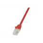 Tinklo kabelis LogiLink 3m RJ-45 Cat5e Raudonas