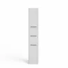 Vonios spintelė top e shop S33 BIEL — laisvai pastatoma, balta, 6 lentynos, 300×300×1700 mm