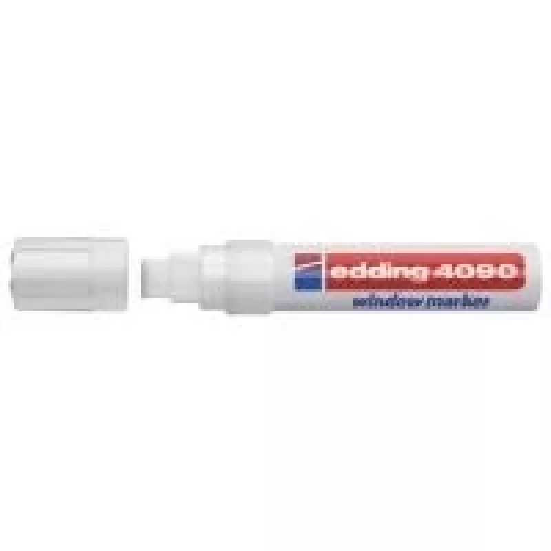 Kreidos žymeklis Edding 4090 balta 5 vnt.