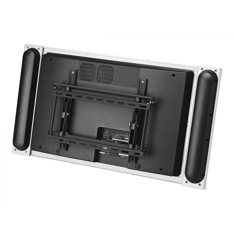 Ergotron Neo-Flex pakreipiamas sieninis laikiklis, VHD – montavimo rinkinys (sieninė plokštė, skersinis, 2 pasvirę bėgiai) plazminiam ekranui – juoda – ekrano dydis: 58,4–106,7 cm (23–106,70 cm (42)) (60-