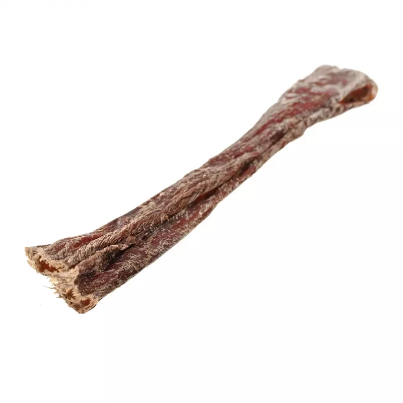 Šunų skanėstai PETITTO džiovinta jautienos stemplė, apvalūs gabaliukai, 1 kg pakuotė