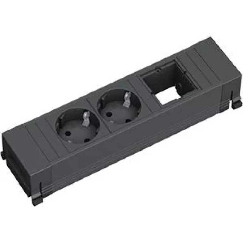 Power Extension Bachmann 916.060 0.1m 2 AC Outlets Juoda