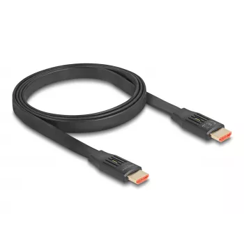 DeLOCK HDMI laidas 5 m A tipo kištukas į kištuką 48 Gbit/s juodas