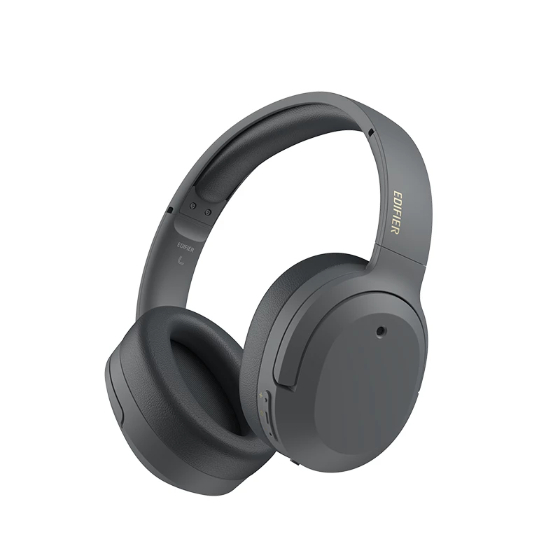 Edifier | Belaidės ant ausų uždedamos ausinės | W820NB Plus | Integruotas mikrofonas | Bluetooth | ANC | Pilka