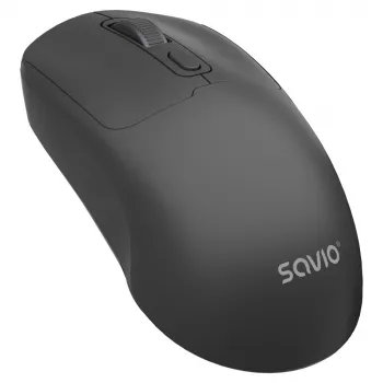 „Savio MB-04“ pelė, universali, abiem rankoms tinkama, „Bluetooth“, IR LED, 1600 DPI