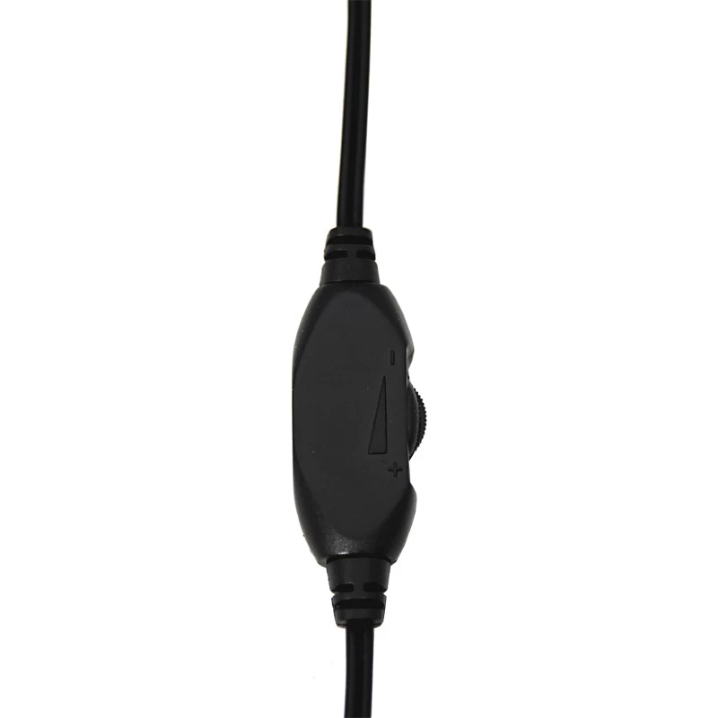Stereofoninės ausinės su mikrofonu ir garsumo valdymu EH103