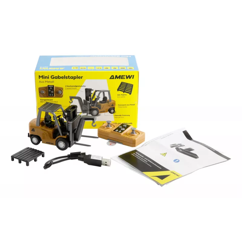 Amewi forklift model Mini 1:64 RTR su LiPo 200 mAh baterija