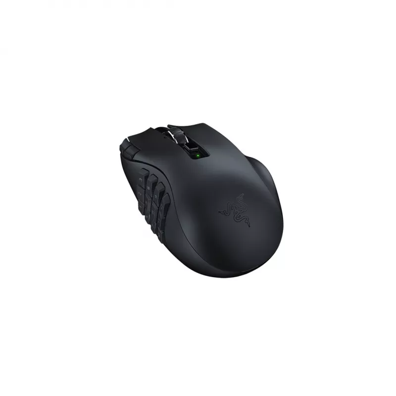 Žaidimų pelė Razer Naga V2 HyperSpeed RF Wireless + Bluetooth, dešinei rankai, 30000 DPI, optinė, juoda