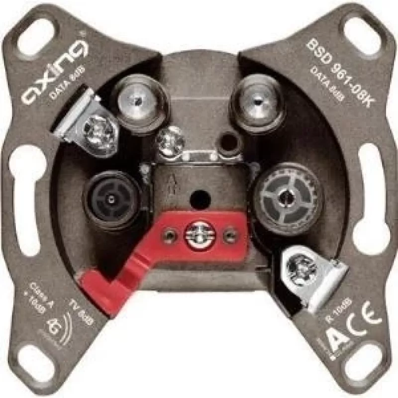 axing BSD 961-08K - R/TV+SAT - pilkas - CE - 68 mm - 39 mm - 68 mm