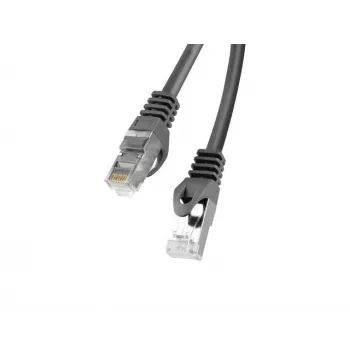Lanberg Cat6 tinklo kabelis RJ-45 į RJ-45 PCF6-10CC-0500-BK, 5 m, F/UTP, 250 MHz, juodas