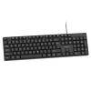 Savio KB-01 klaviatūra Namams/Biurui USB QWERTY US anglų Juoda
