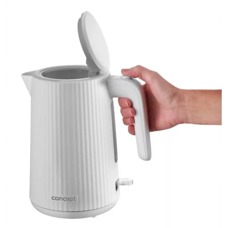 Elektrinis virdulys Concept Solution RK2390, plastikinis korpusas, 1,7 l, baltas