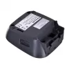 DECT telefonas Panasonic KX-TG1611, juodas, 1,9 GHz, 1,25 colio ekranas, iki 15 h pokalbių, 50 kontaktų telefonų knyga