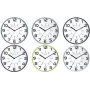 Kvarcinis sieninis laikrodis Unilux POP Round, 28 cm skersmuo, maitinamas baterijomis (AA), 1,5 V