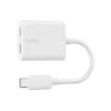 Belkin F7U081BTWH sąsajos šakotuvas USB Type-C baltas