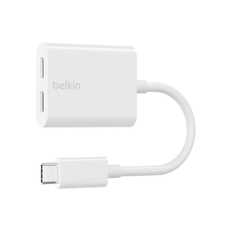 Belkin F7U081BTWH sąsajos šakotuvas USB Type-C baltas