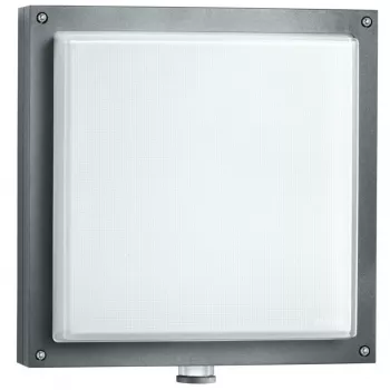 Lauko sieninis šviestuvas Steinel L 690 S PMMA, LED 8,5 W, antracito, PIR jutiklis 360°/7 m, aliuminis/plastikas, 220–240 V