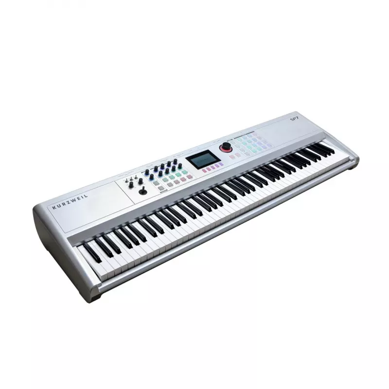 Sceninis pianinas Kurzweil SP7, 88 klavišų su plaktukine mechanika, viso diapazono