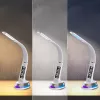 Stalinė lempa Hawk HW-LAMP05 Balta LED reguliuojama — kompaktiška LED darbo lempa su reguliuojamu laikikliu