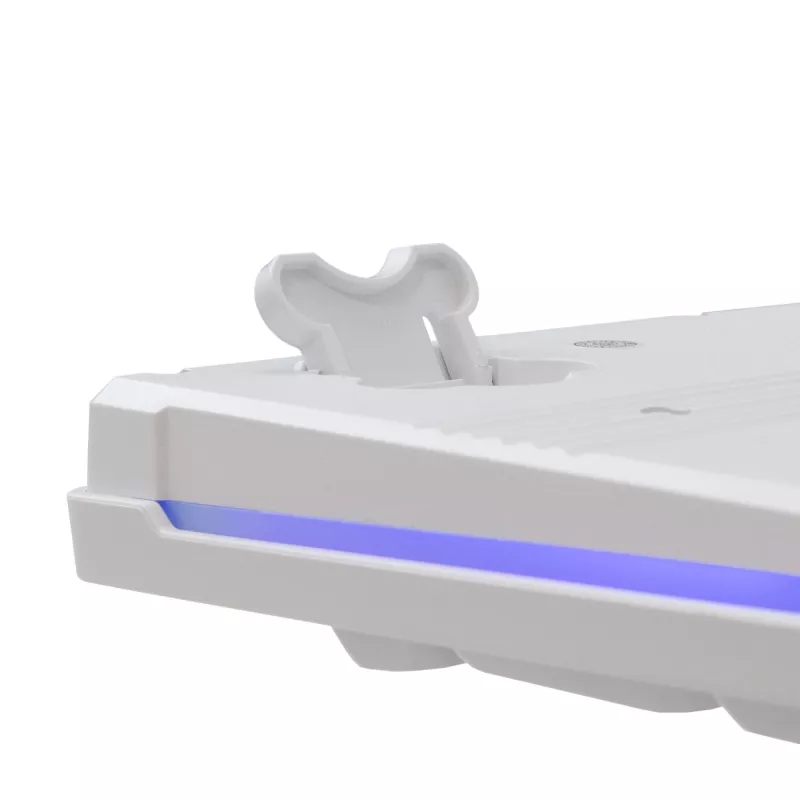 Klaviatūros ir pelės rinkinys Baracuda BGC-012 Orca White — baltas klaviatūros ir pelės rinkinys