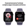 Apple Watch Series 11 GPS + Cellular 42mm sidabrinis aliuminio korpusas su Purple Fog sportine juostele - M/L