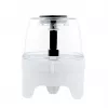 Elektrinis druskos ir pipirų malūnėlių rinkinys Adler AD 4449W Steel White, keraminės girnos, 150 ml, USB-C įkraunamas