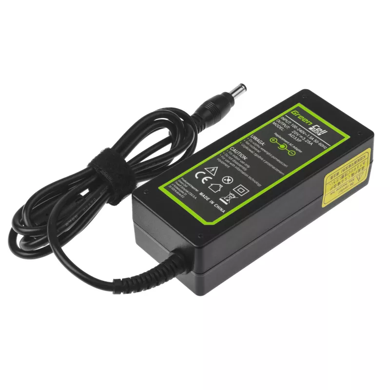 Green Cell AD33P maitinimo adapteris/inverteris Vidaus 65 W Juoda