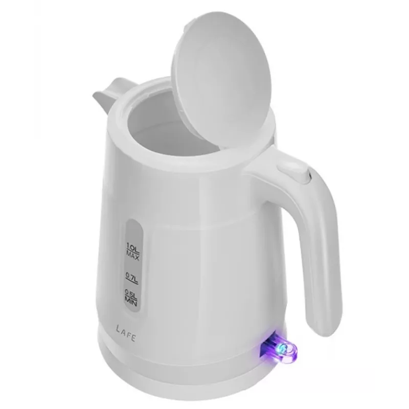 Elektrinis virdulys LAFE 1 l 2200 W baltas