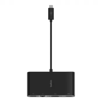 Belkin AVC005BTBK sąsajos šakotuvas USB 3.2 Gen 1 (3.1 Gen 1) Type-C juodas