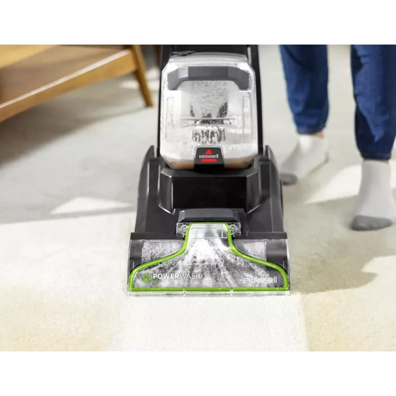Bissell | PowerWash Pet, vertikalus kilimų ir apmušalų valiklis | 3878N | Laidinis valdymas | Rankinis prietaisas | Plovimo funkcija | 600 W | Juoda / Laimo žalia | Garantija 24 mėn.