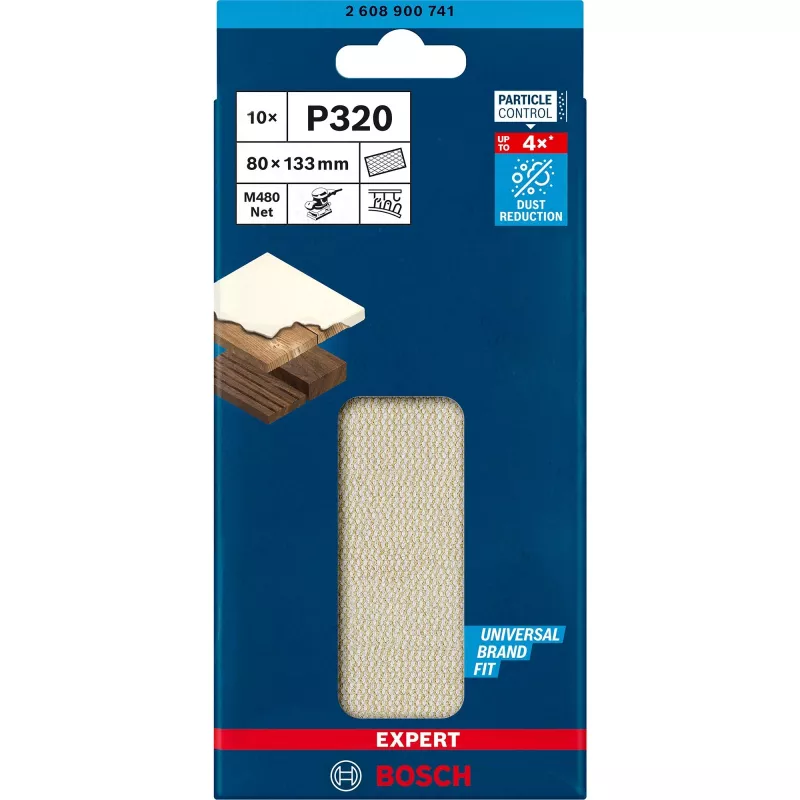 Bosch Expert M480 šlifavimo tinklelis