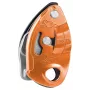 Vamzdinis apsaugos įtaisas Petzl GRIGRI – aliuminis ir plienas, 175 g, vienas vnt., raudona/oranžinė
